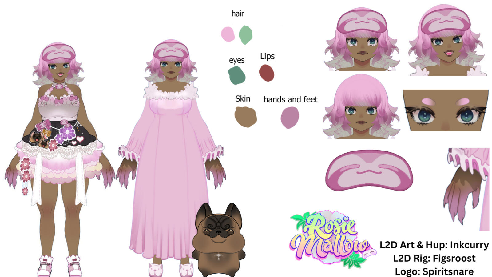 Rosie Ref sheet